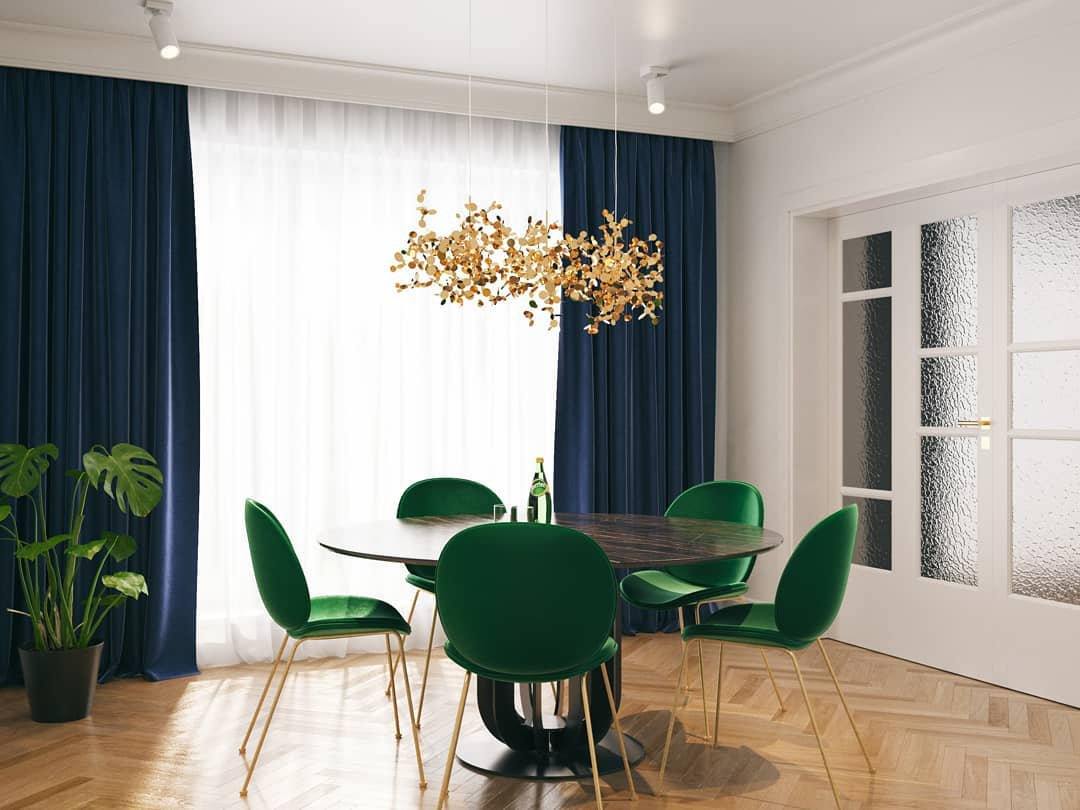Grav Pendant Lamp Metallic Disc Cloud-Neutral Decor