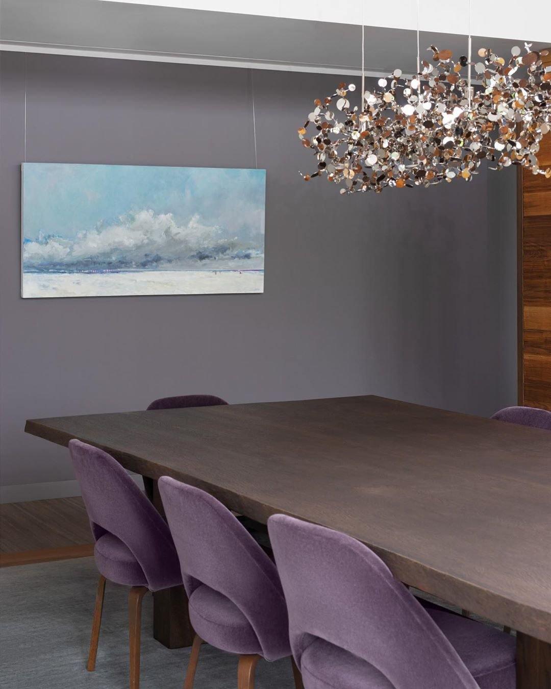 Grav Pendant Lamp Metallic Disc Cloud-Neutral Decor