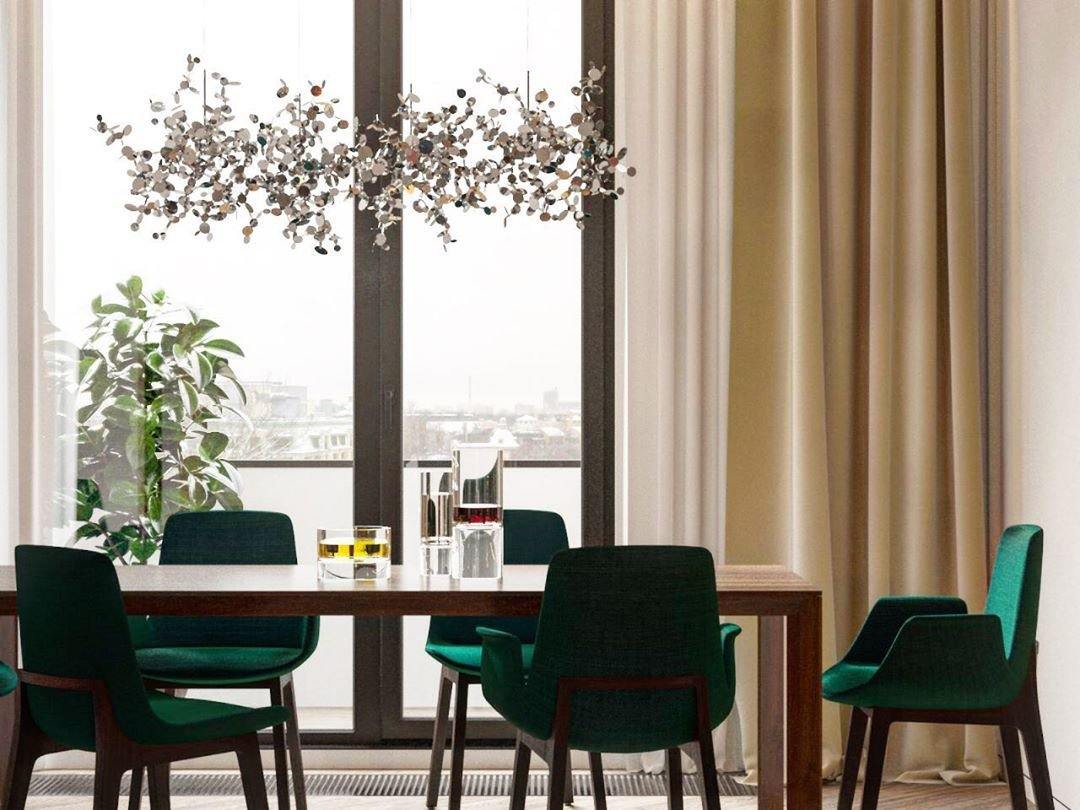 Grav Pendant Lamp Metallic Disc Cloud-Neutral Decor