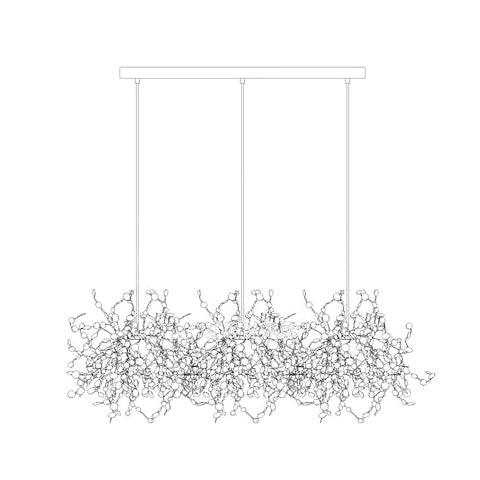Grav Pendant Lamp Metallic Disc Cloud-Neutral Decor
