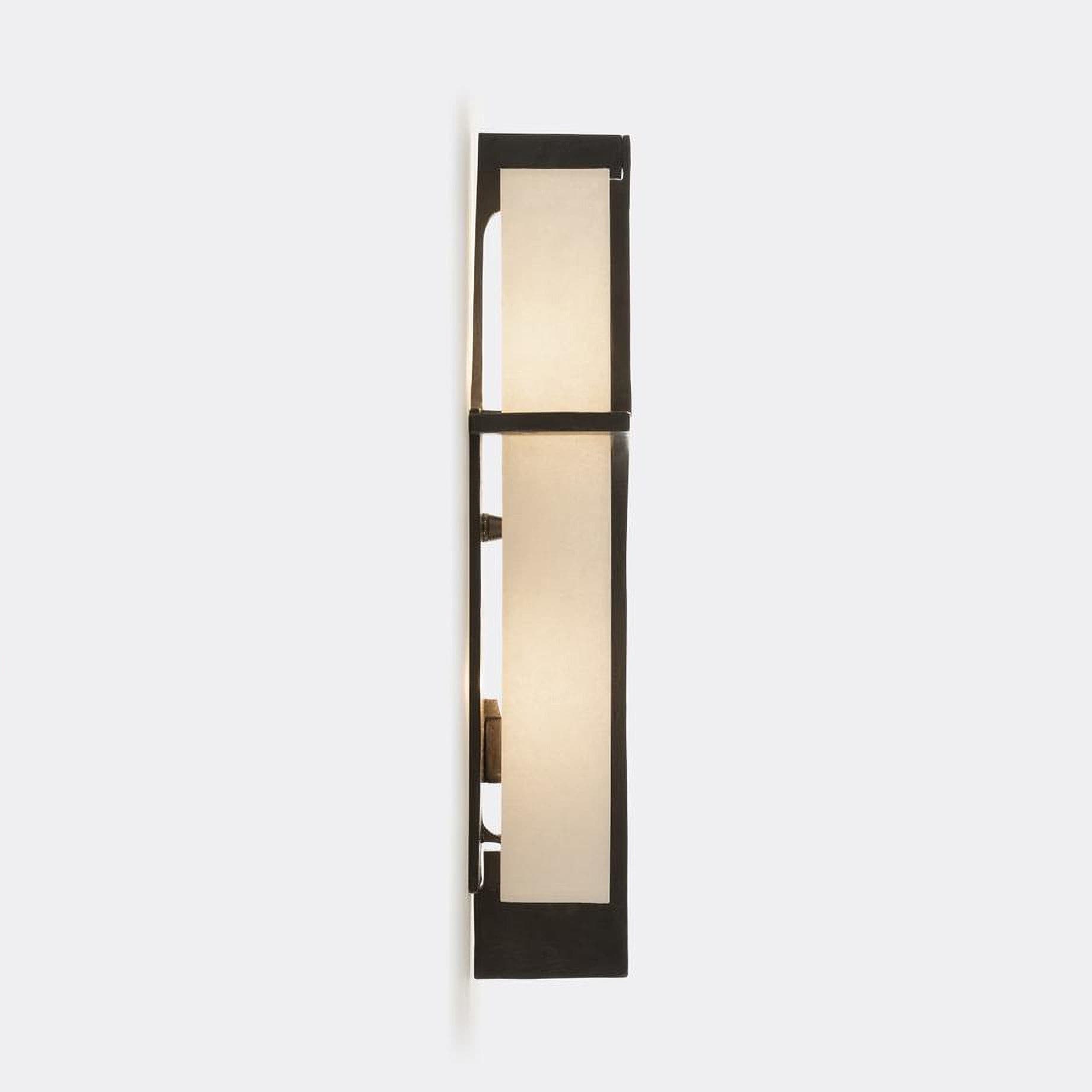 Ariel Wall Lamp Alabaster & Brass Elegance