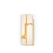 Ariel Wall Lamp Alabaster & Brass Elegance
