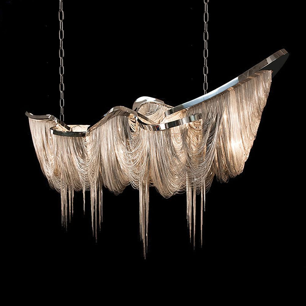 Solara Chandelier Tassel Gold-Neutral Decor