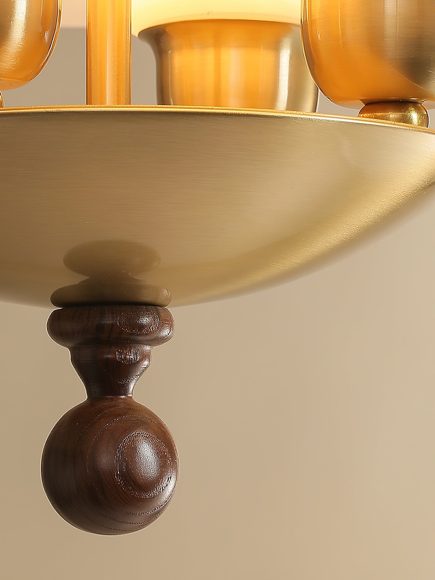 Umbera Pleated Shade Pendant Light-Neutral Decor