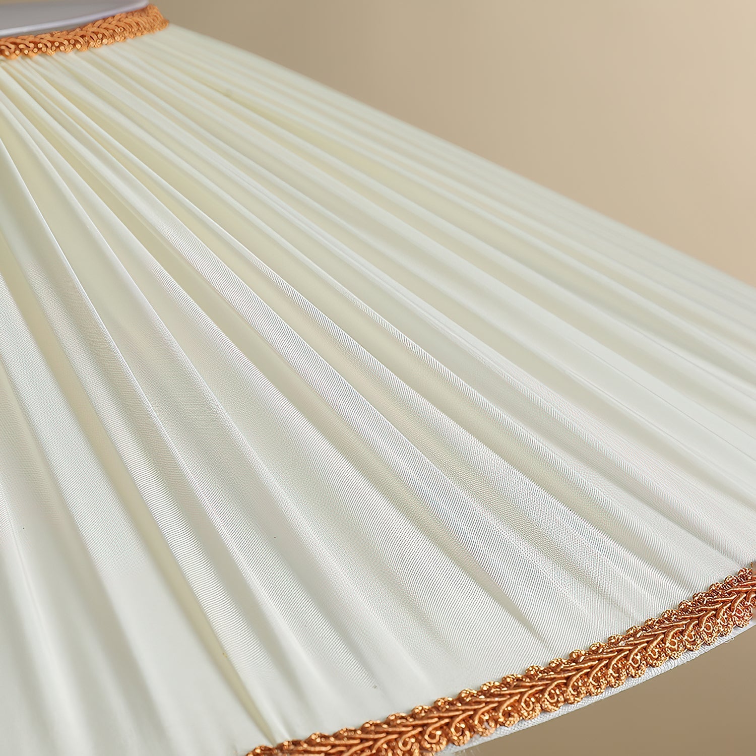 Umbera Pleated Shade Pendant Light-Neutral Decor