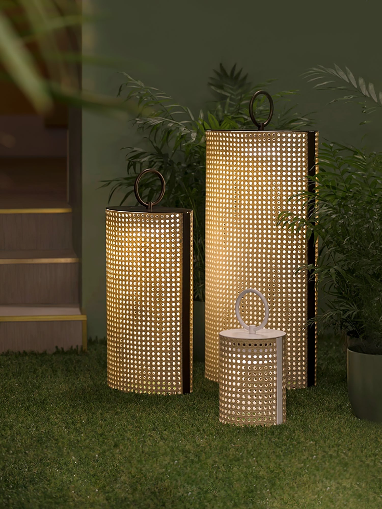 Zebr Solar Outdoor Lantern Lamp-Neutral Decor