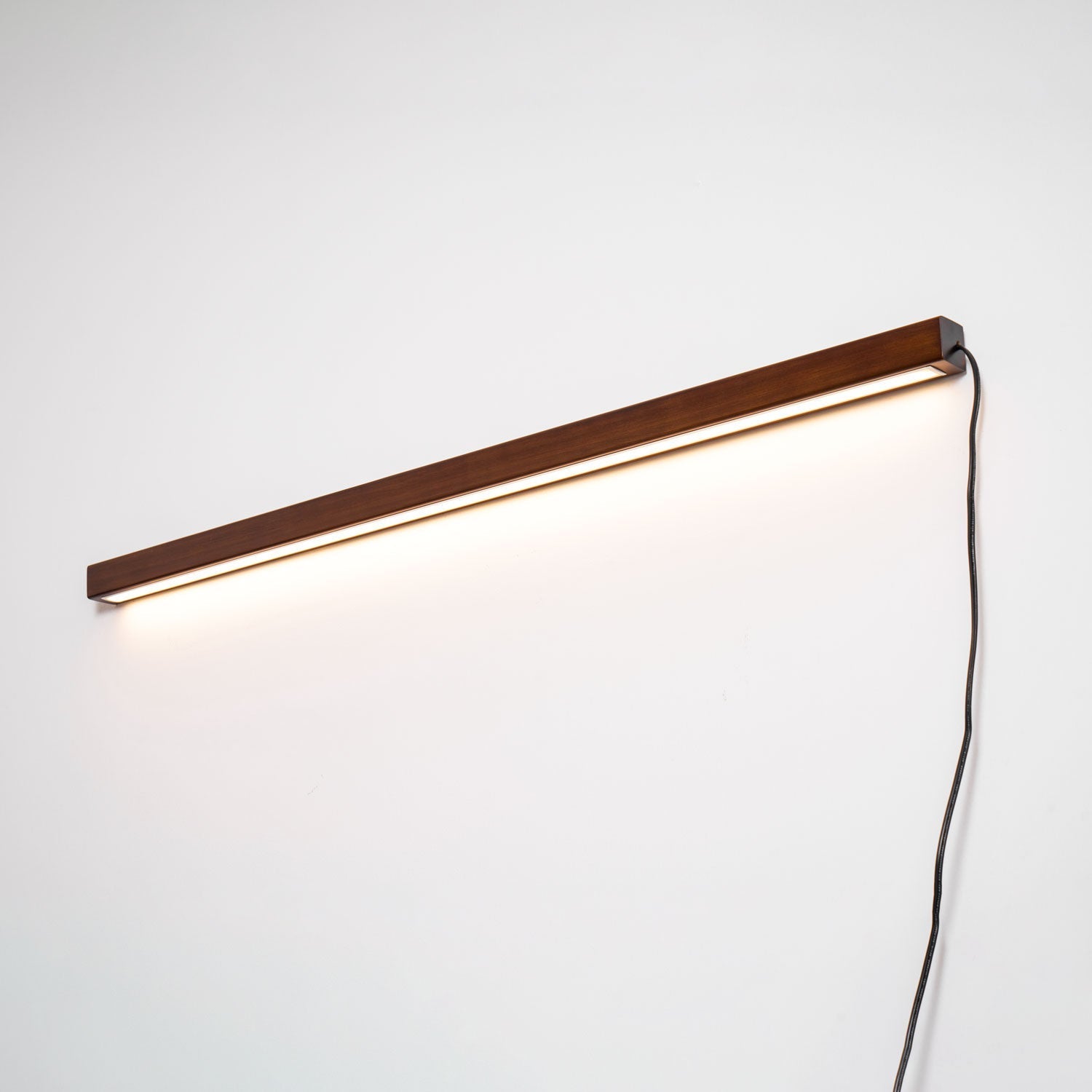 Bryf Wall Lamp Linear Wood Plug In-Neutral Decor