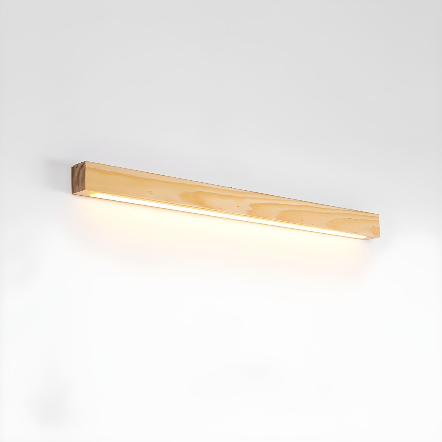Lustra Wall Light Wood Linear Minimalist LED-Neutral Decor