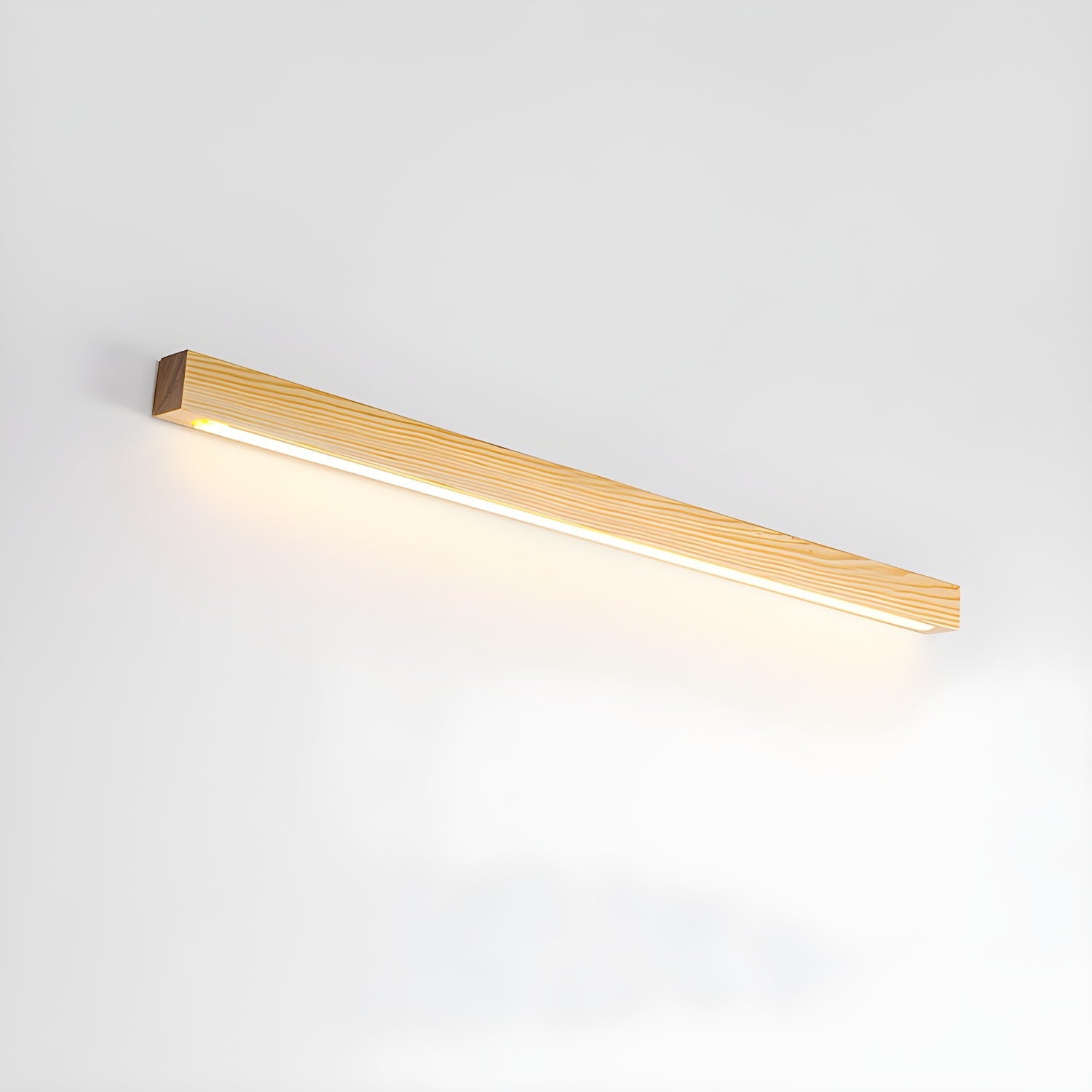 Lustra Wall Light Wood Linear Minimalist LED-Neutral Decor