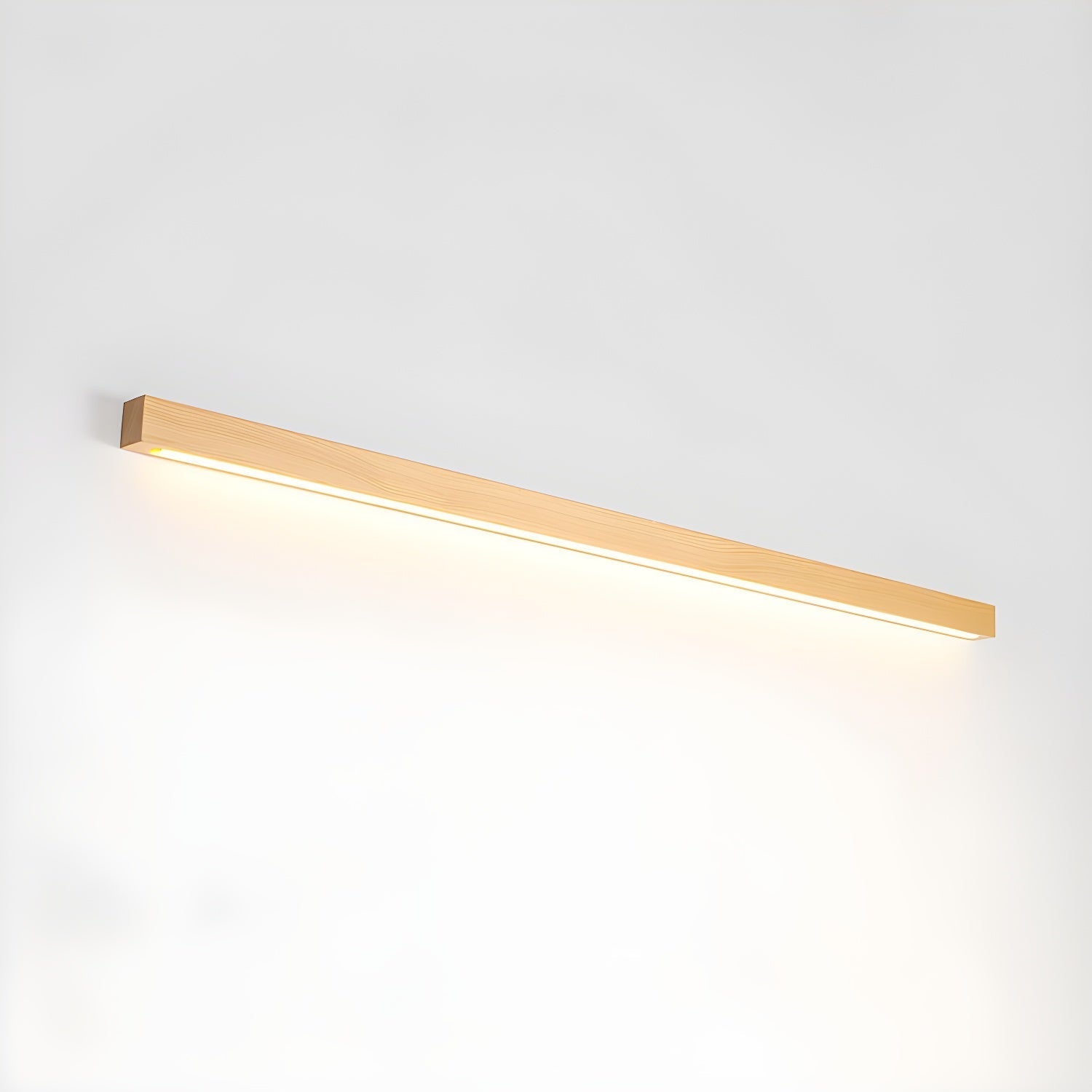 Lustra Wall Light Wood Linear Minimalist LED-Neutral Decor
