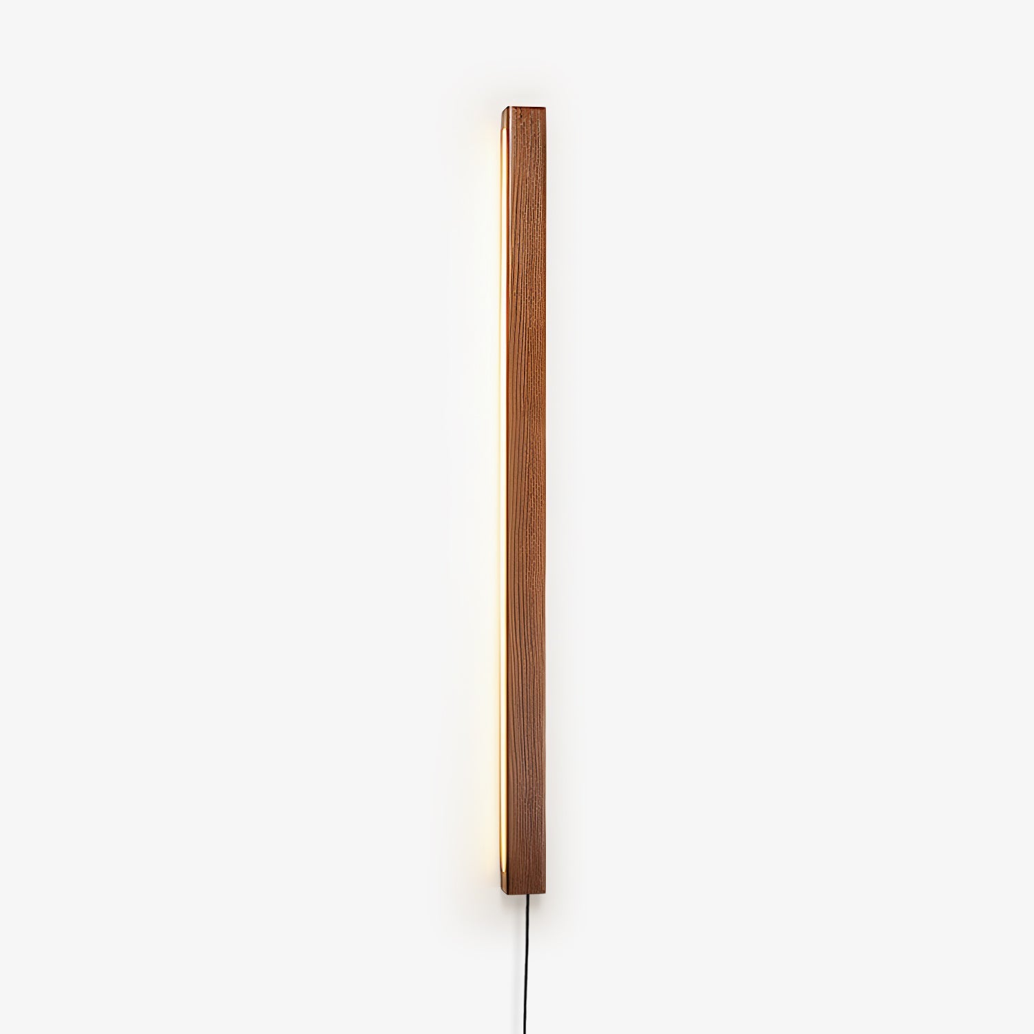 Bryf Wall Lamp Linear Wood Plug In-Neutral Decor