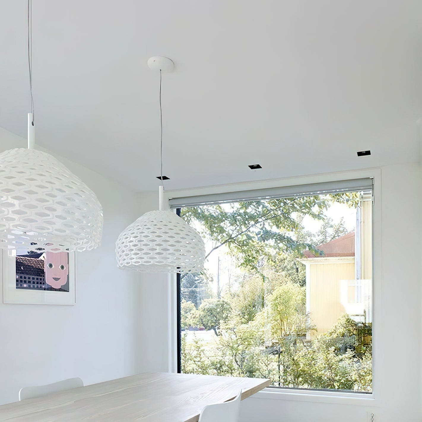 Ilsolion Individual Creativity Plastic Pendant Lamp-Neutral Decor