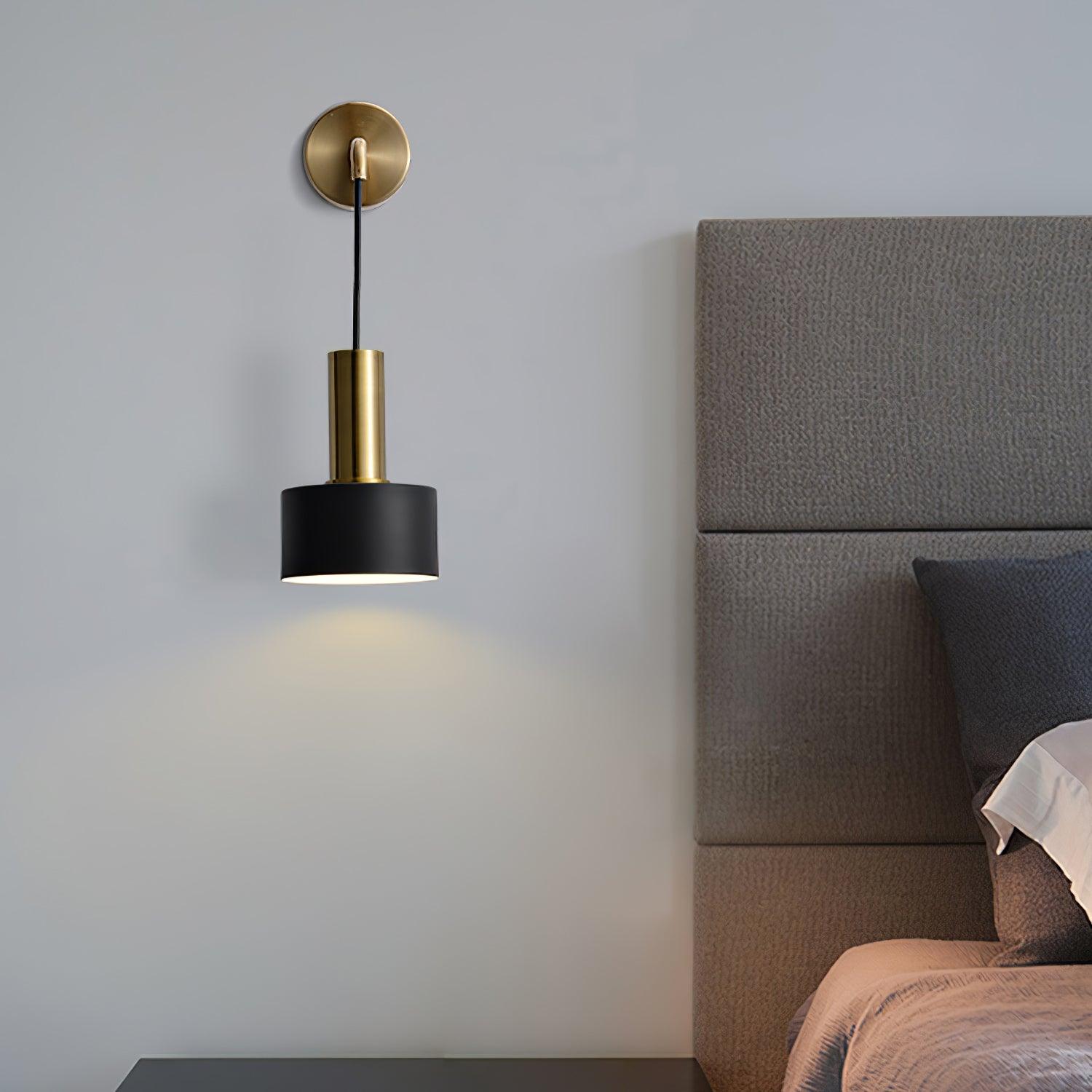 Alvina Modern Minimalist Brass Wall Light-Neutral Decor