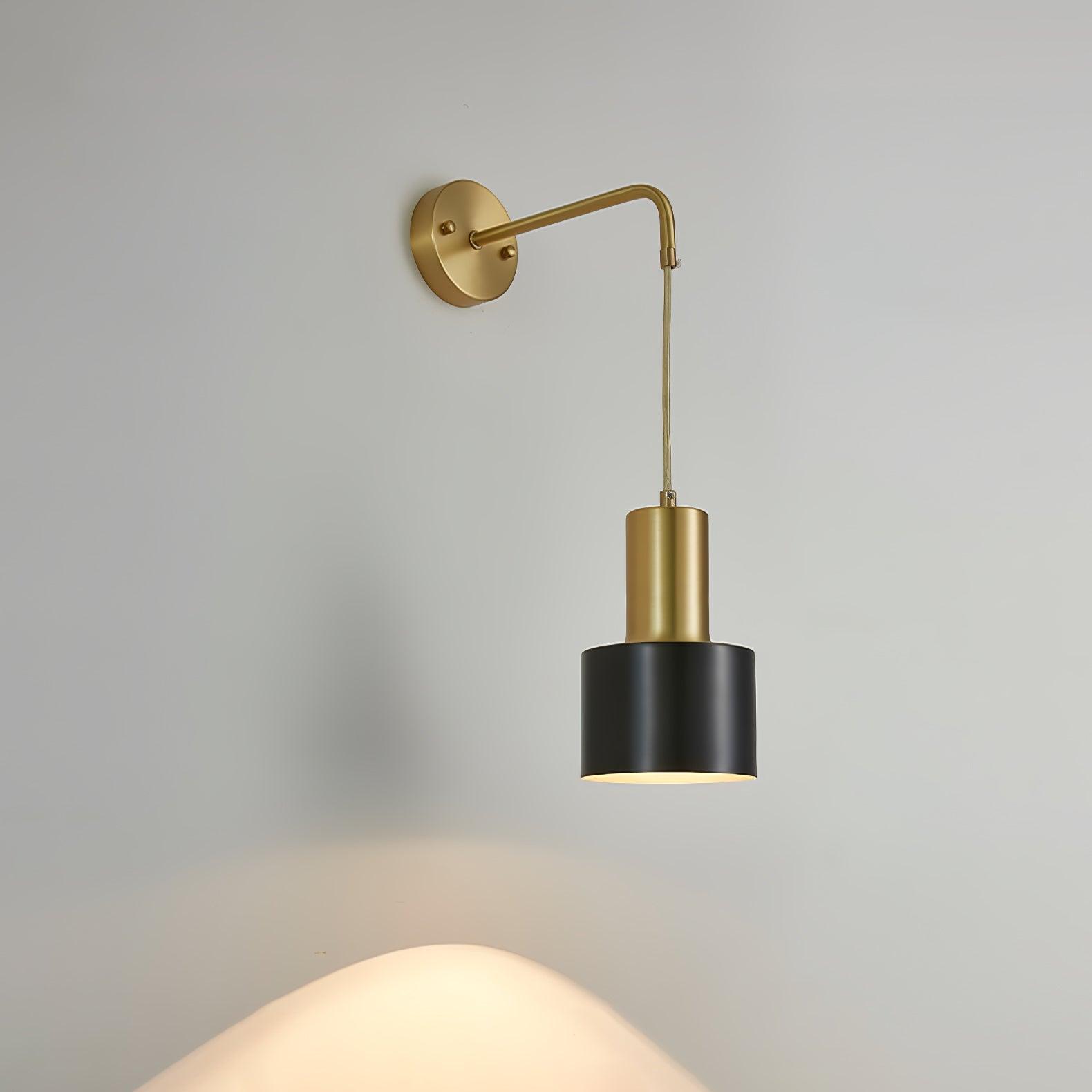 Alvina Modern Minimalist Brass Wall Light-Neutral Decor