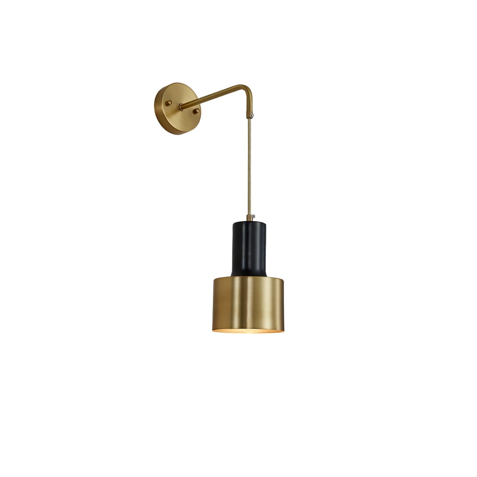 Alvina Modern Minimalist Brass Wall Light-Neutral Decor
