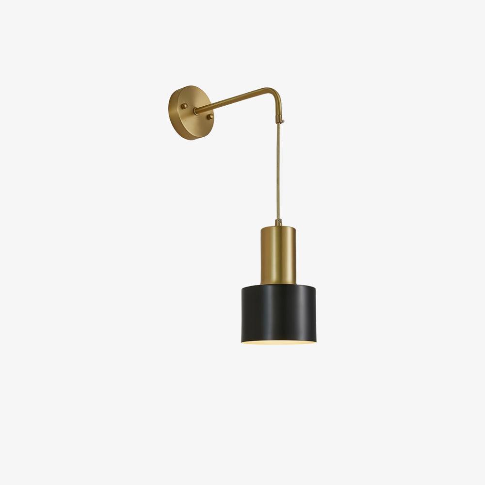 Alvina Modern Minimalist Brass Wall Light-Neutral Decor
