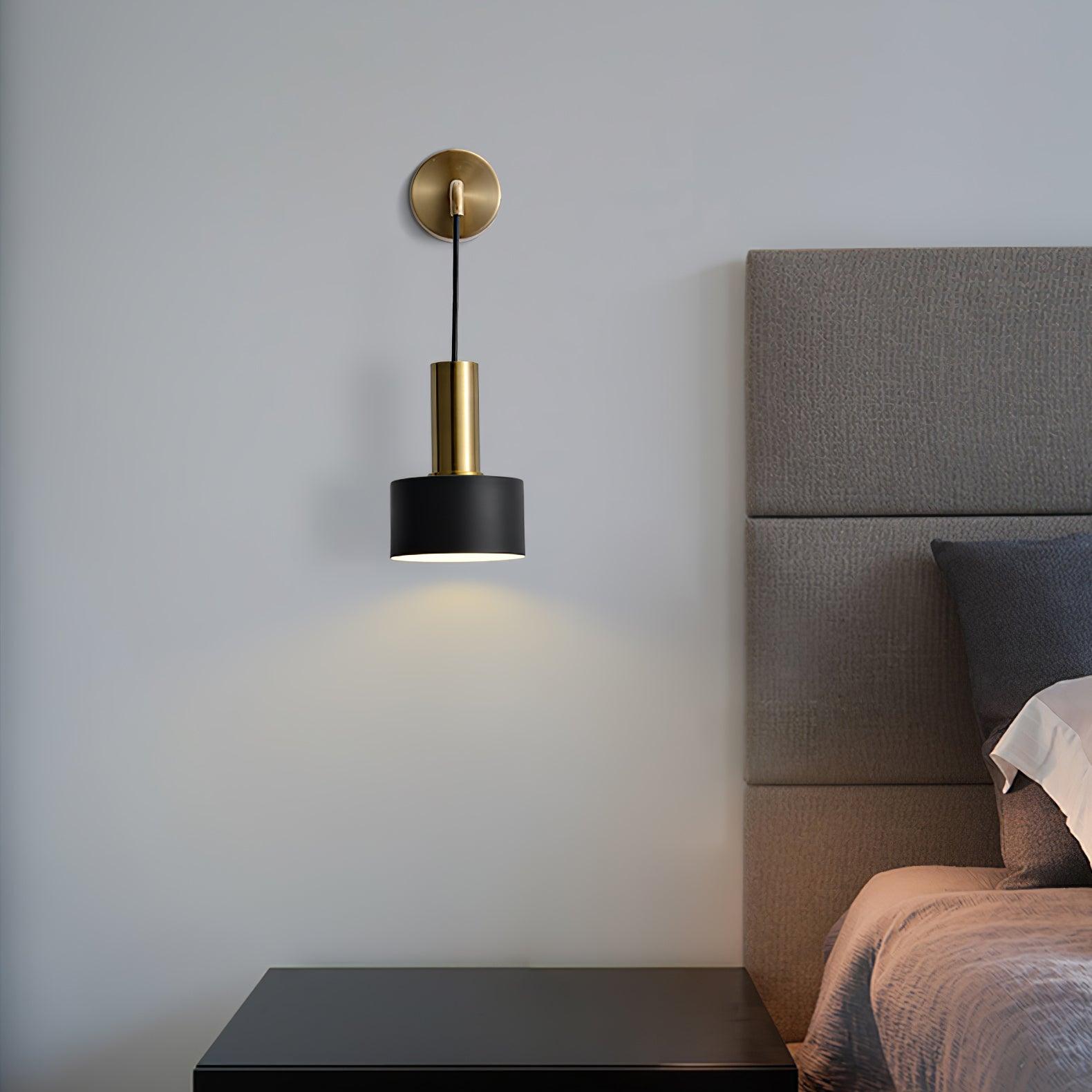 Alvina Modern Minimalist Brass Wall Light-Neutral Decor