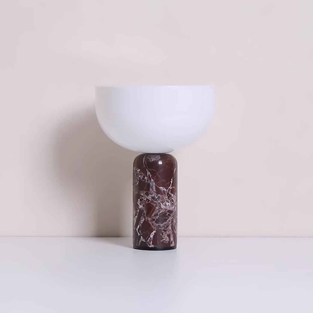 Vicky Minimalist Marble Table Lamp-Neutral Decor