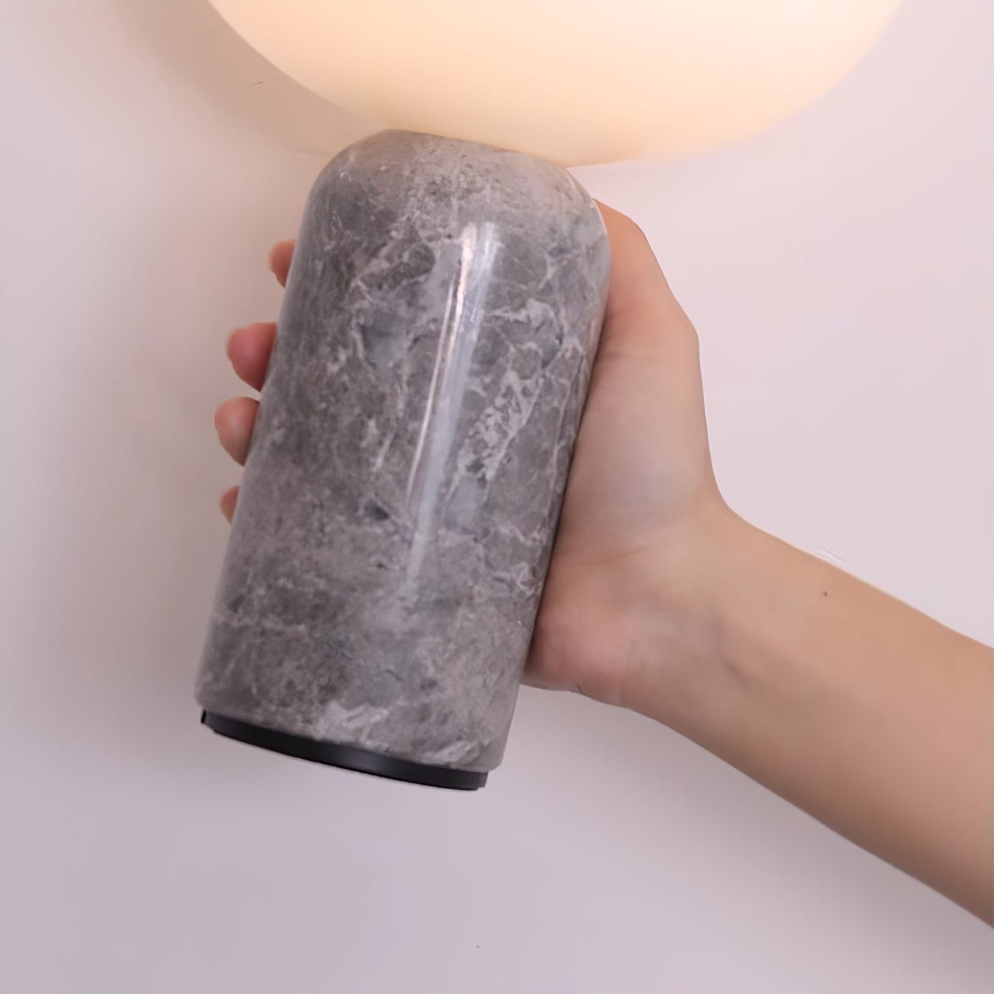 Vicky Minimalist Marble Table Lamp-Neutral Decor