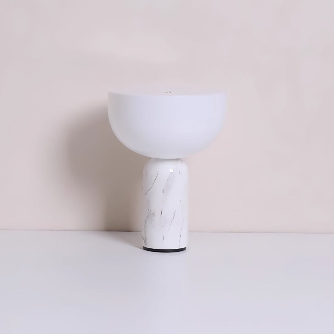 Vicky Minimalist Marble Table Lamp-Neutral Decor