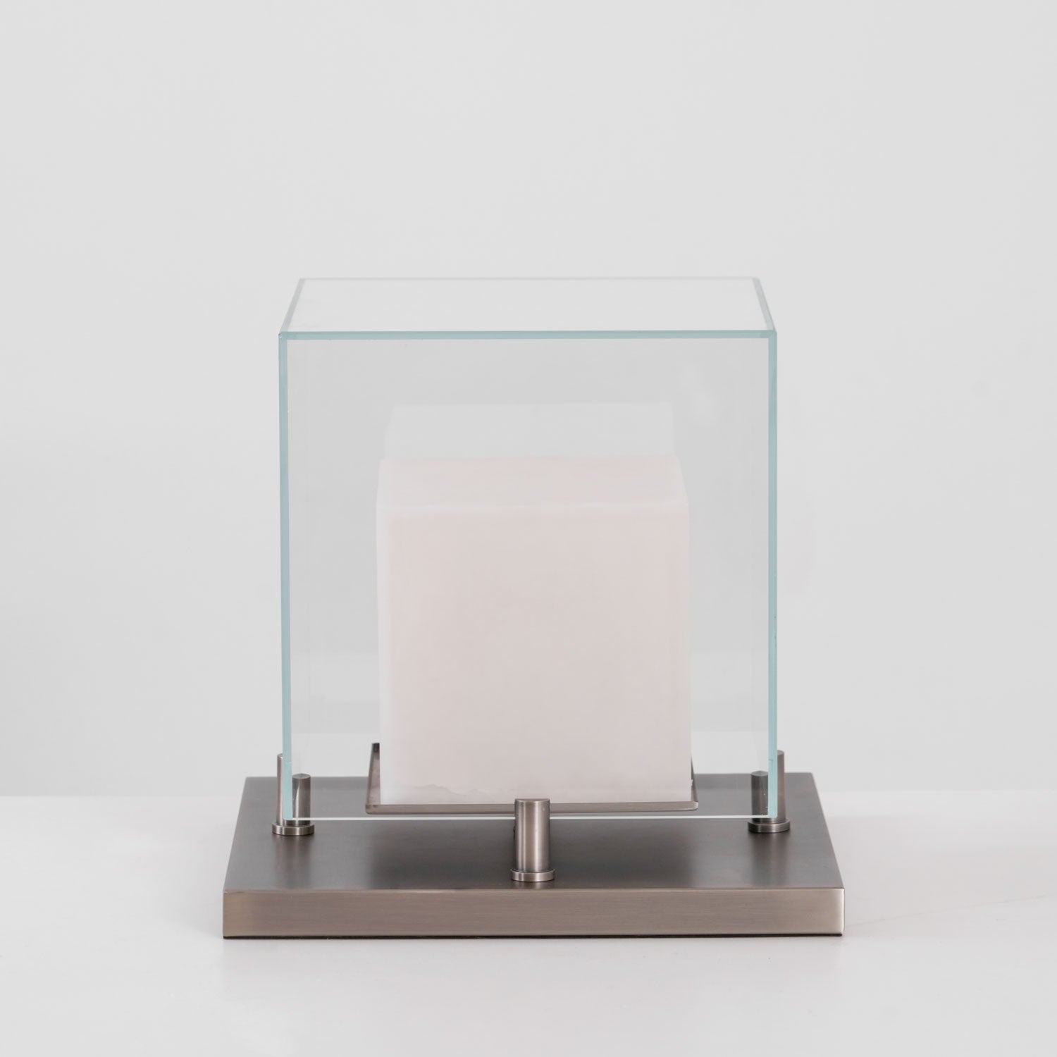 Cubo Alabaster Table Lamp-Neutral Decor