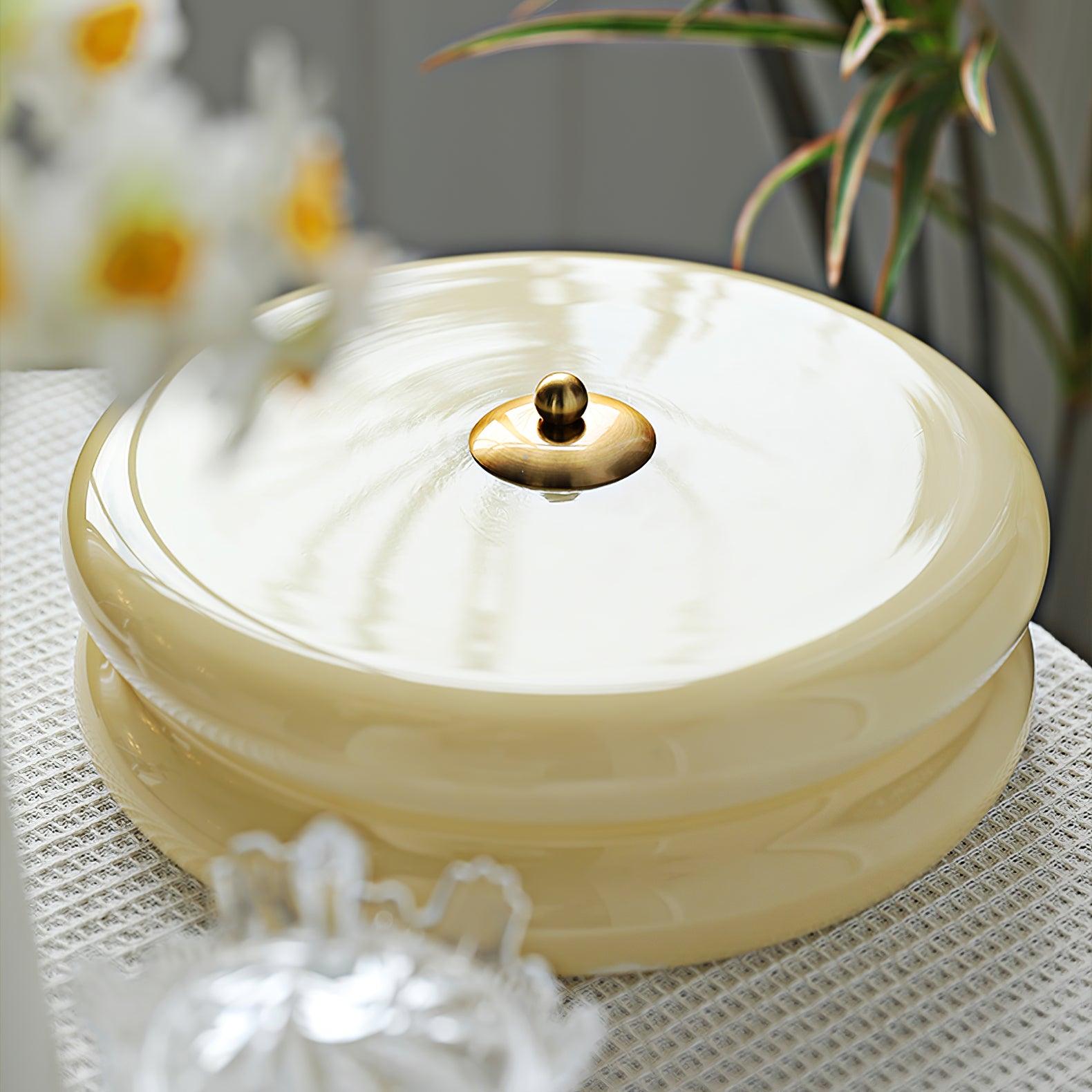 Candy Flush Mount Ceiling Light Two Layer - Neutral Decor