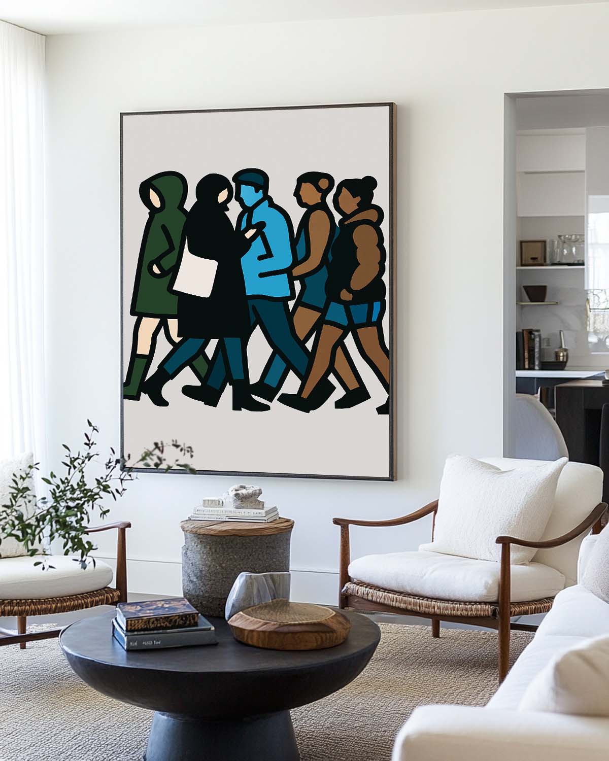 Modern Abstract Painting ABAV606 - Neutralighting