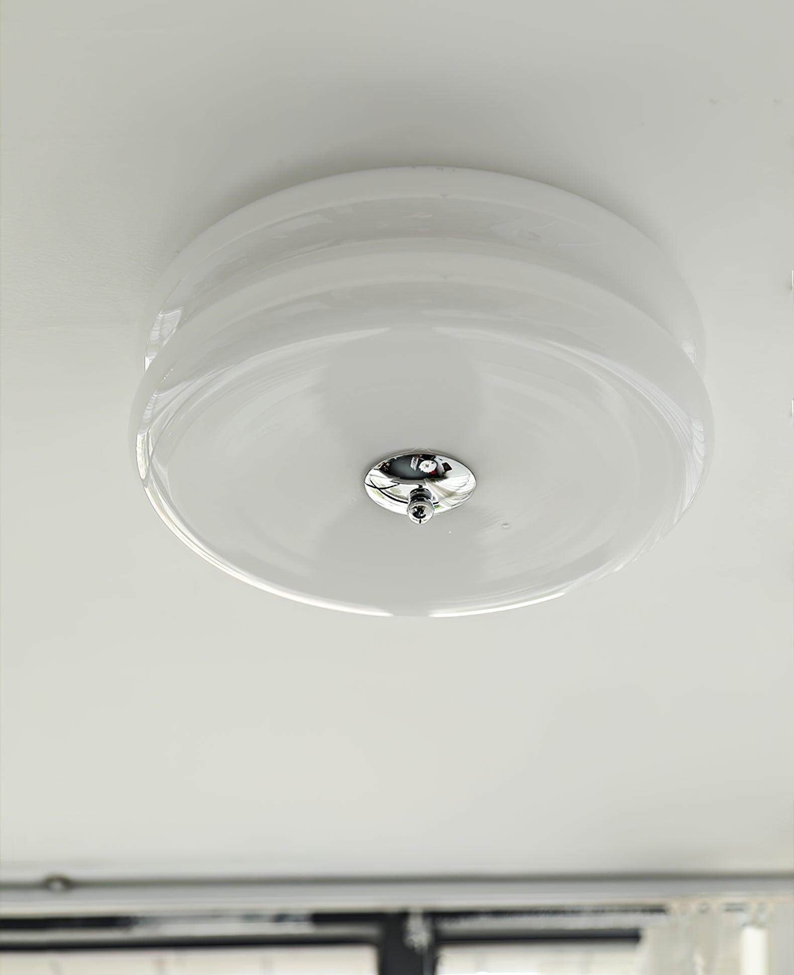 Lustra Ceiling Light Art Deco Vintage Glass-Neutral Decor