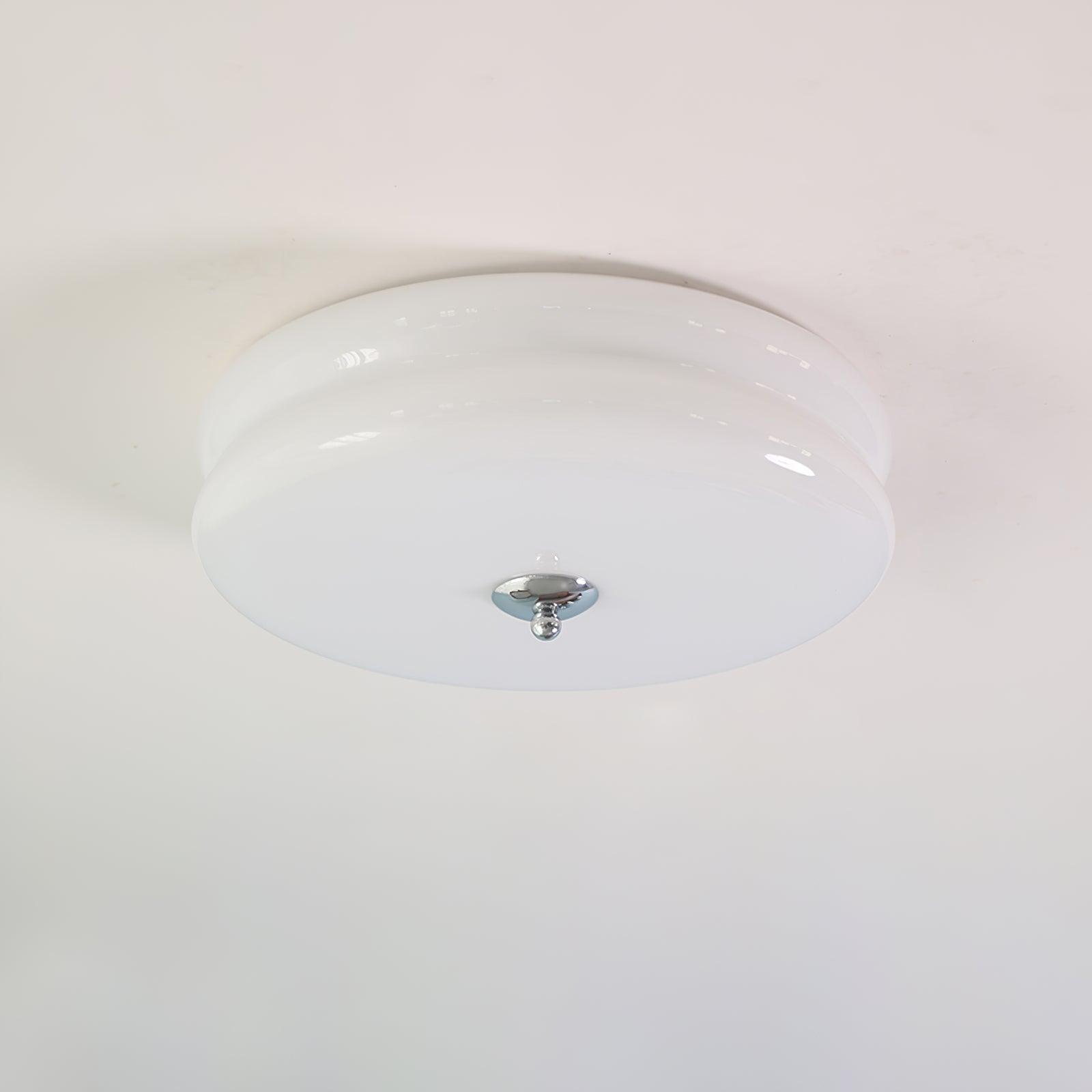 Lustra Ceiling Light Art Deco Vintage Glass-Neutral Decor