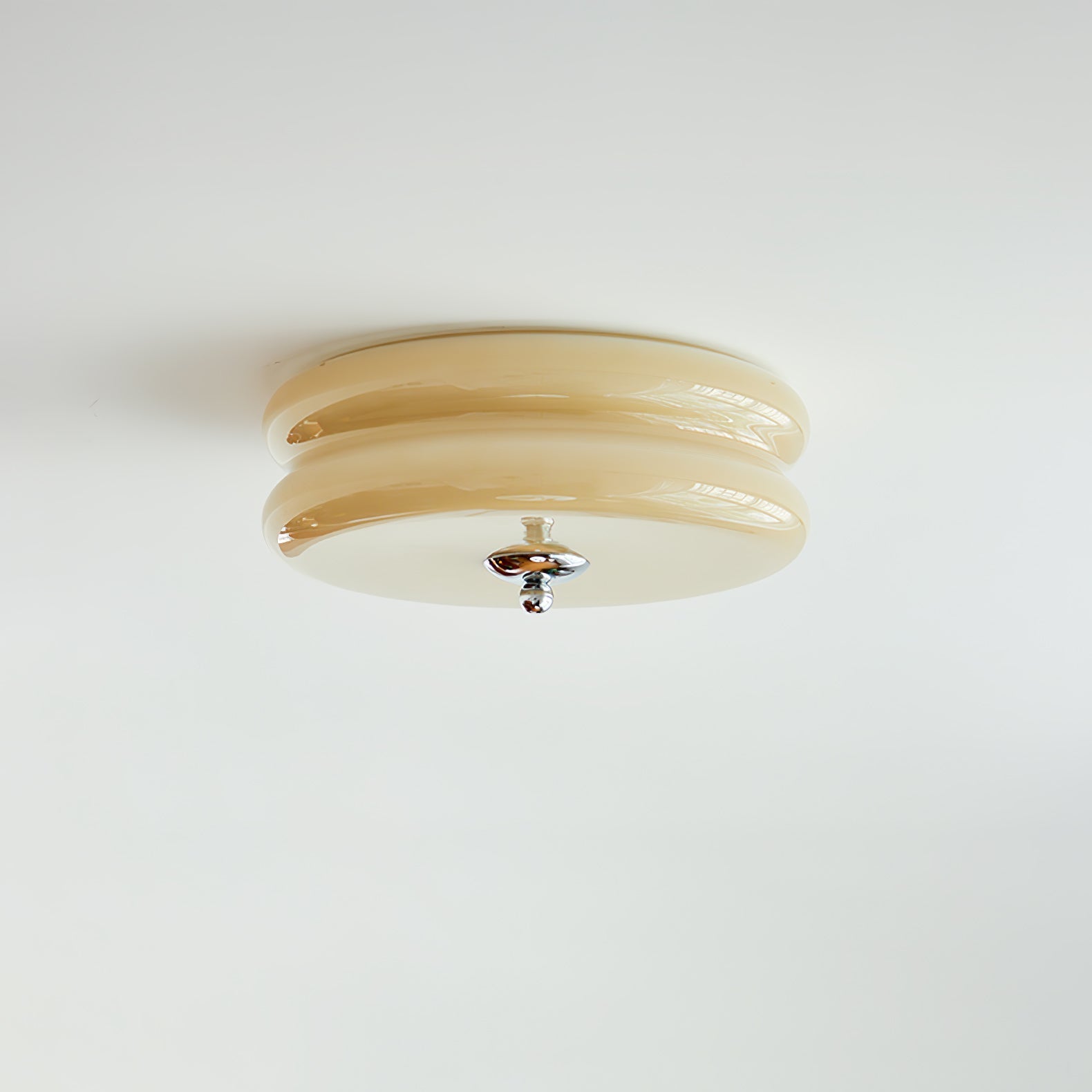 Lustra Ceiling Light Art Deco Vintage Glass-Neutral Decor