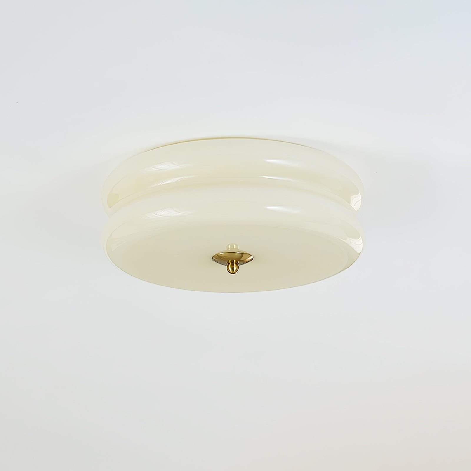 Lustra Ceiling Light Art Deco Vintage Glass-Neutral Decor