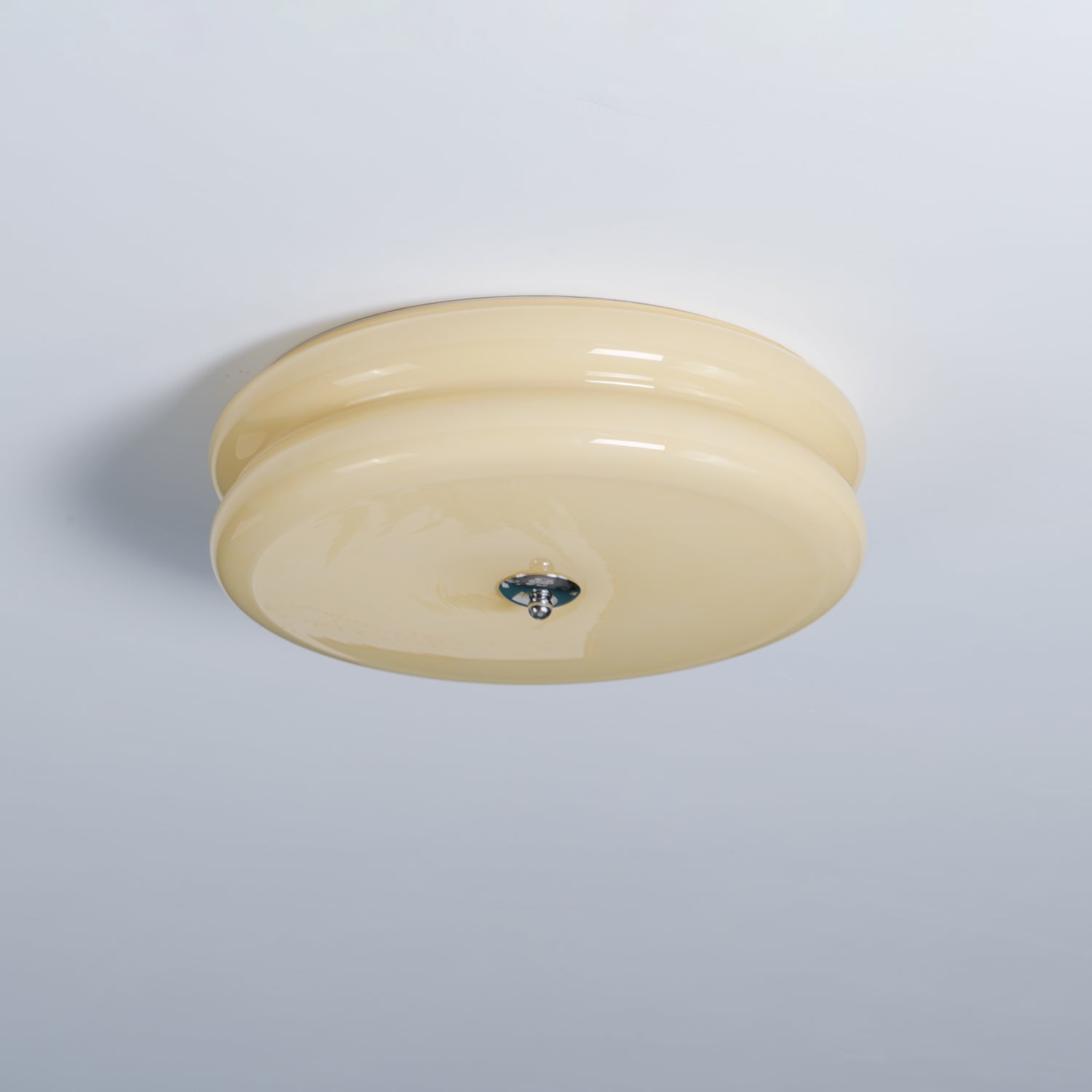 Lustra Ceiling Light Art Deco Vintage Glass-Neutral Decor