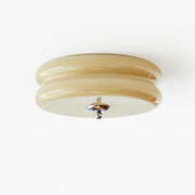 Lustra Ceiling Light Art Deco Vintage Glass-Neutral Decor