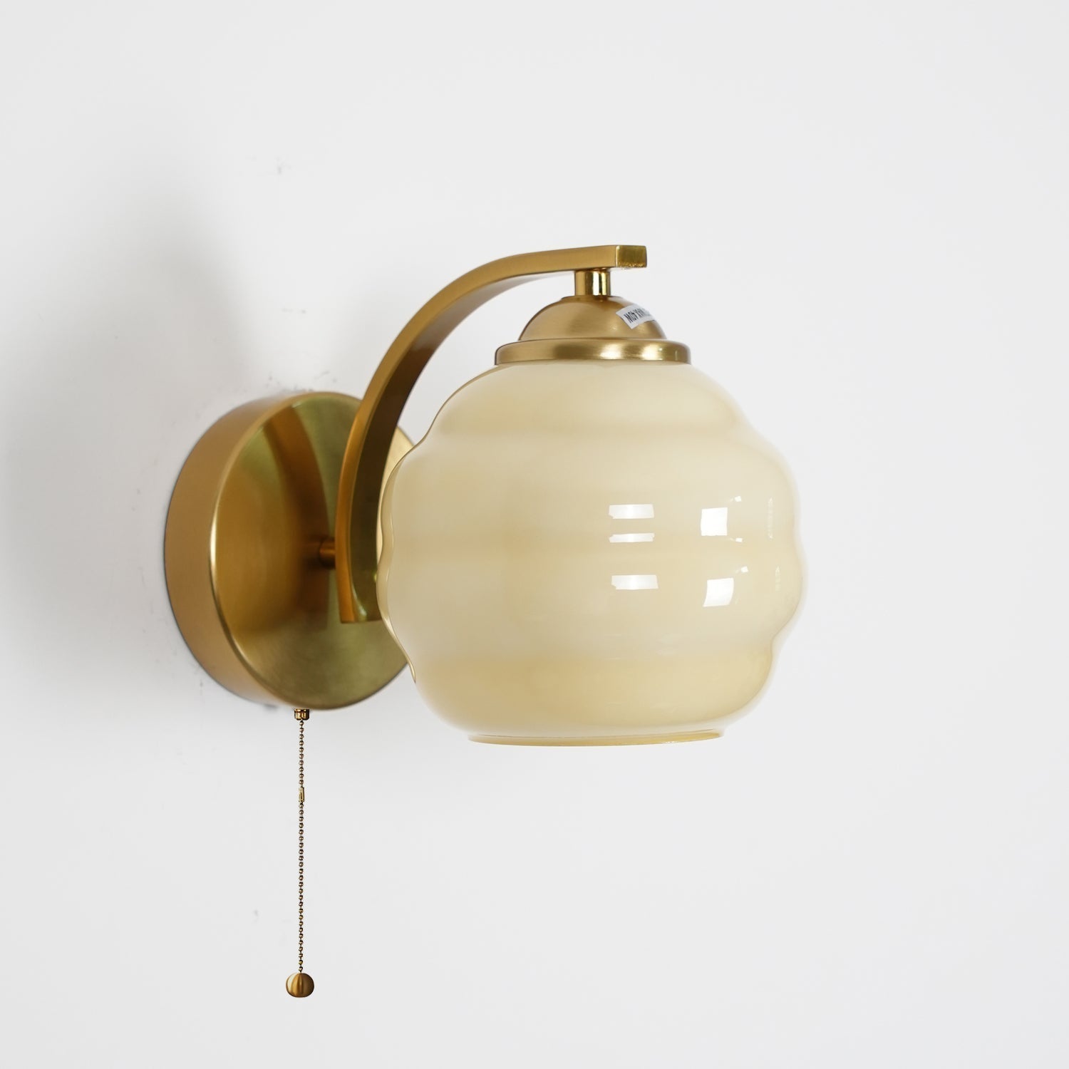 Jasenor Beauty Premium Nordic Art Glass Wall Lamp-Neutral Decor