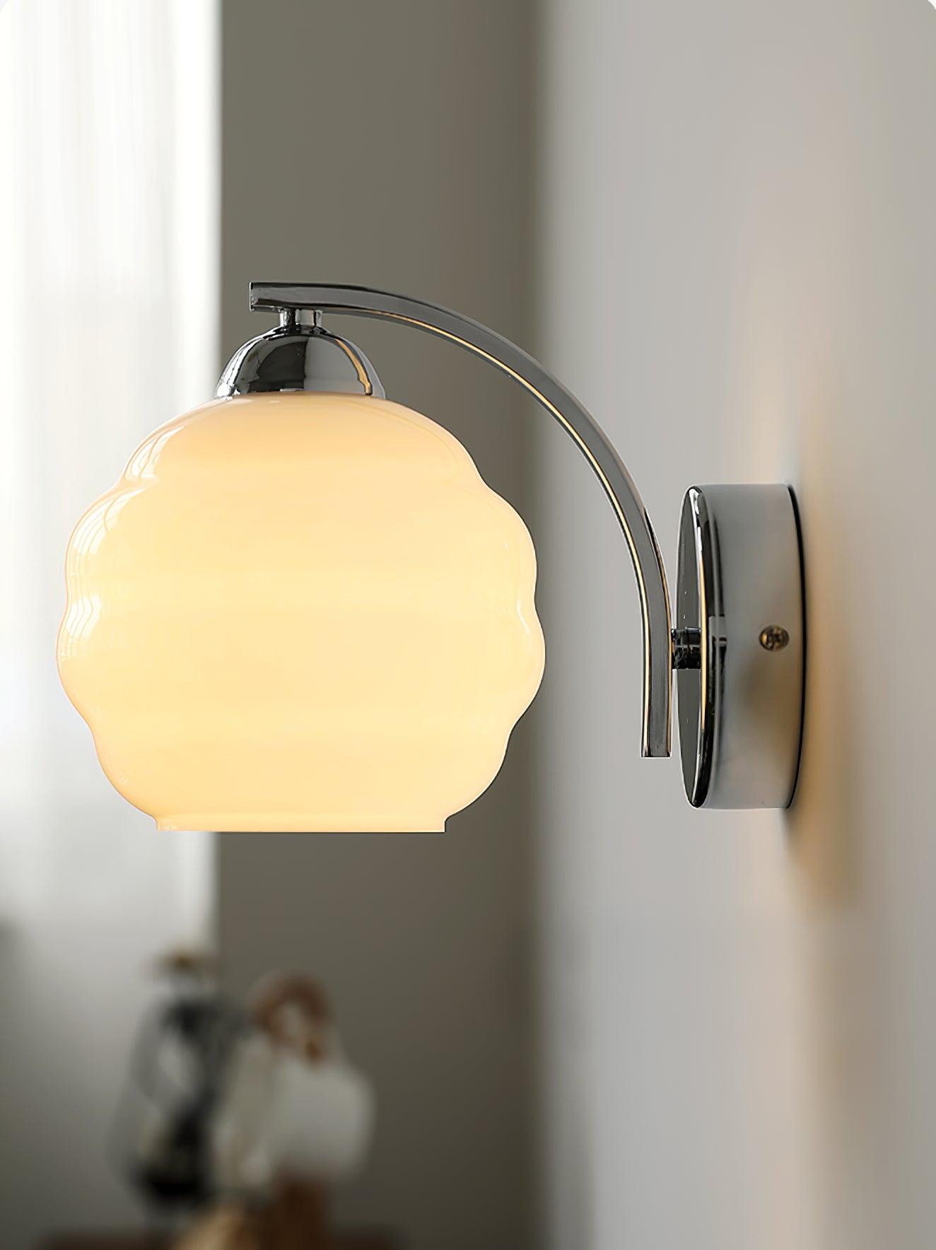 Lustra Wall Lamp Art Deco Vintage Glass-Neutral Decor