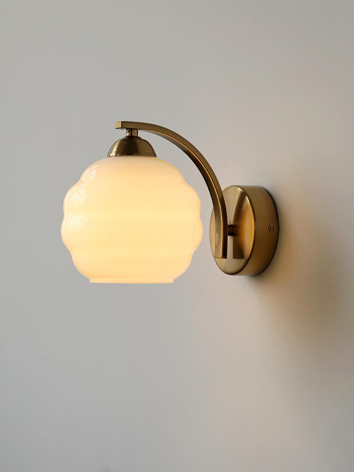 Lustra Wall Lamp Art Deco Vintage Glass-Neutral Decor