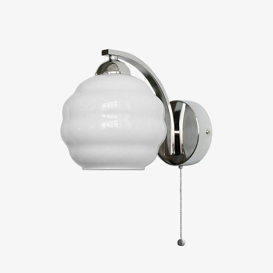 Jasenor Beauty Premium Nordic Art Glass Wall Lamp-Neutral Decor