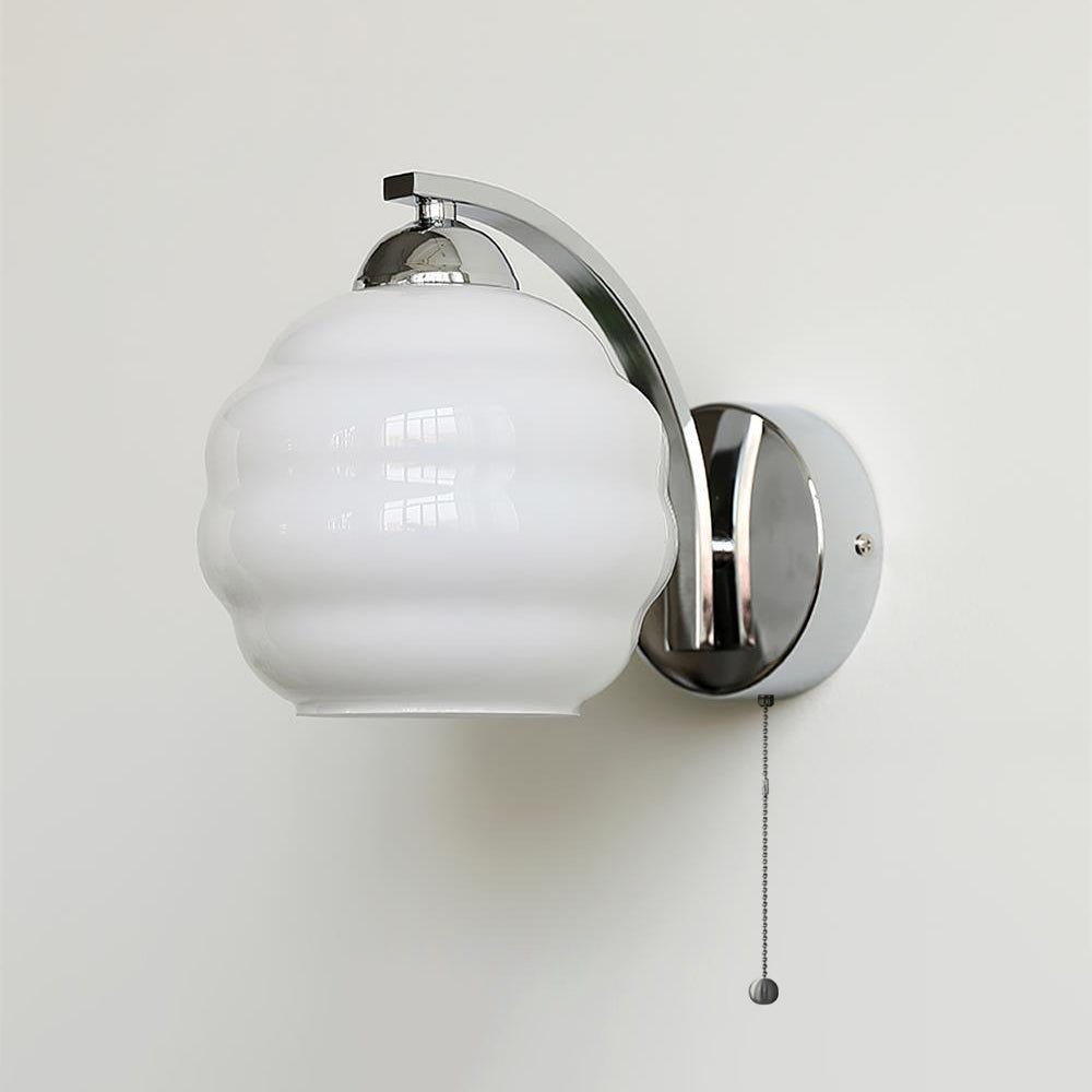 Jasenor Beauty Premium Nordic Art Glass Wall Lamp-Neutral Decor