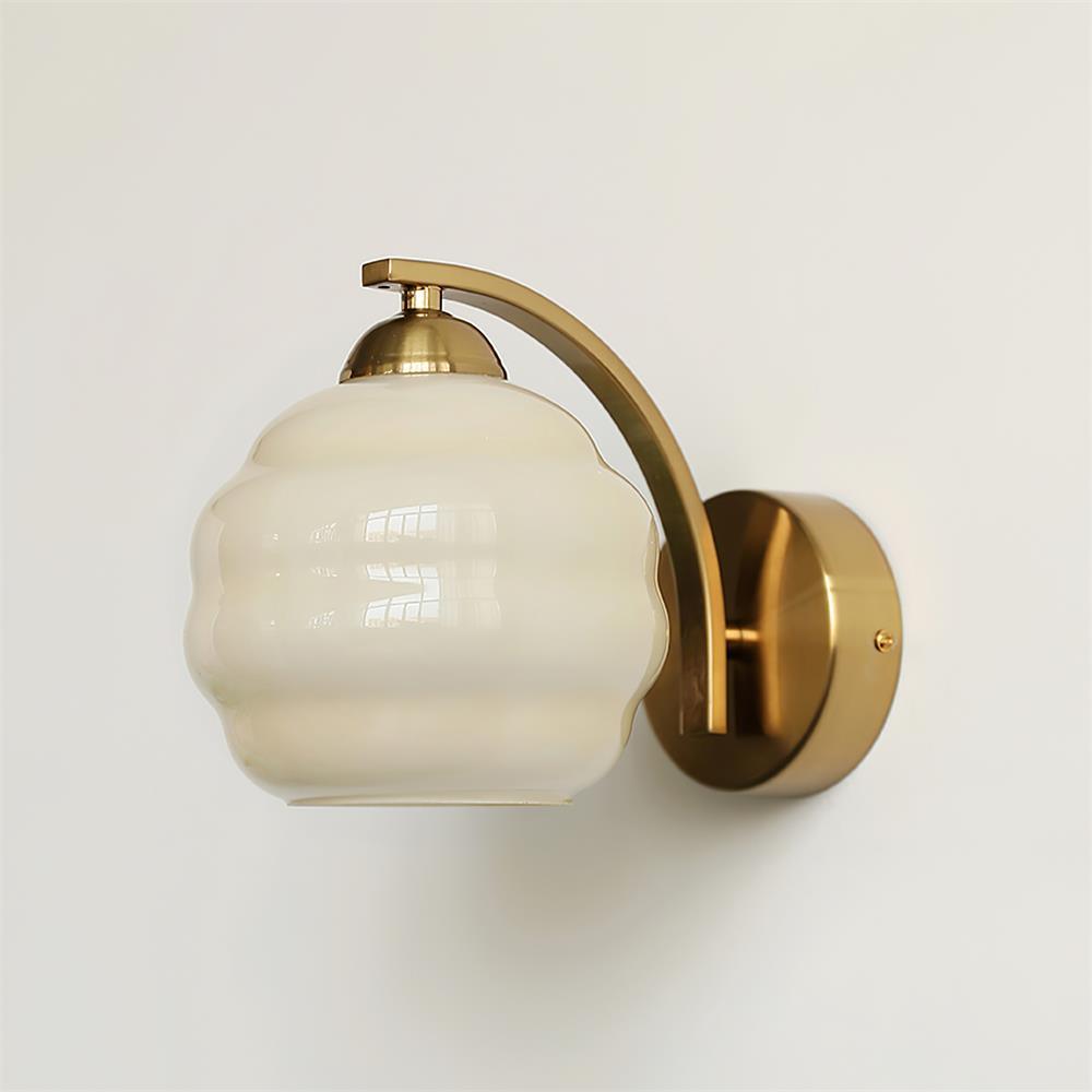 Lustra Wall Lamp Art Deco Vintage Glass-Neutral Decor