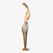 Mydorisra Sculptural Fiberglass Floor Lamp-Neutral Decor