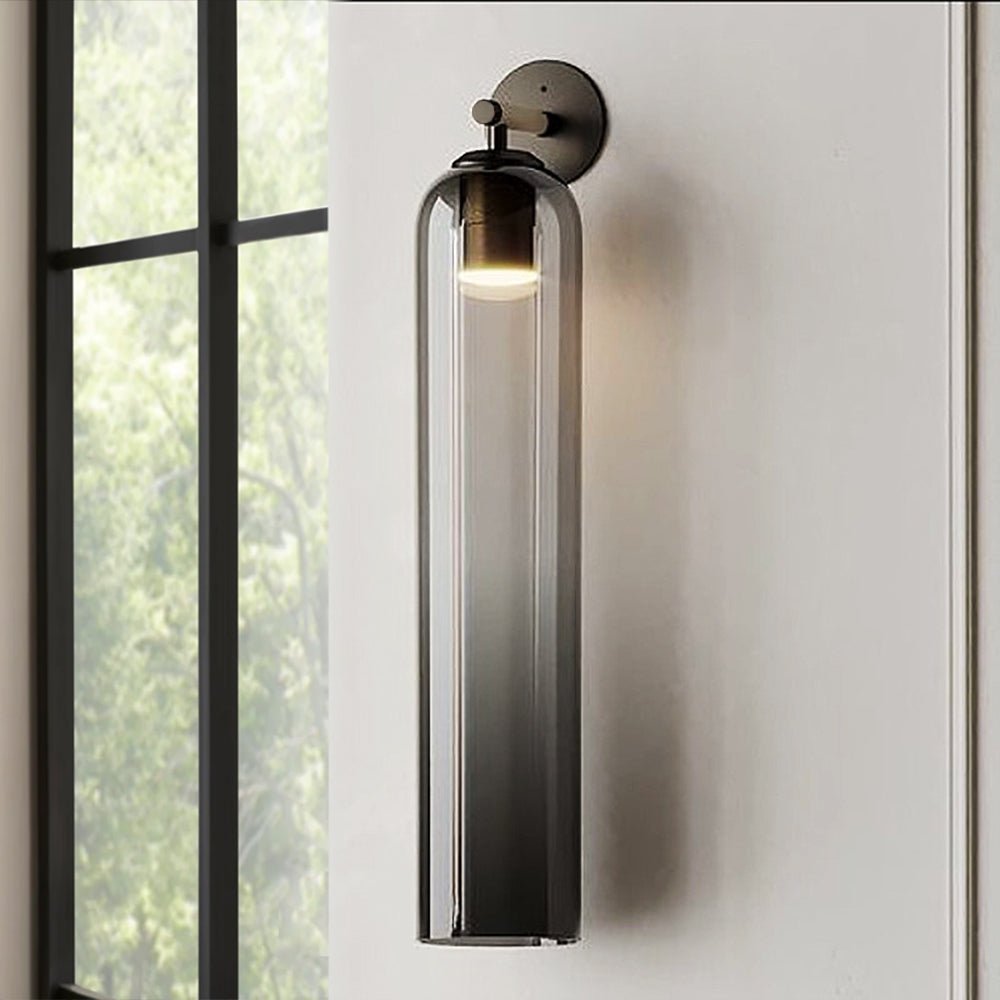 June Glass Indoor Wall Lamp Cylindrical