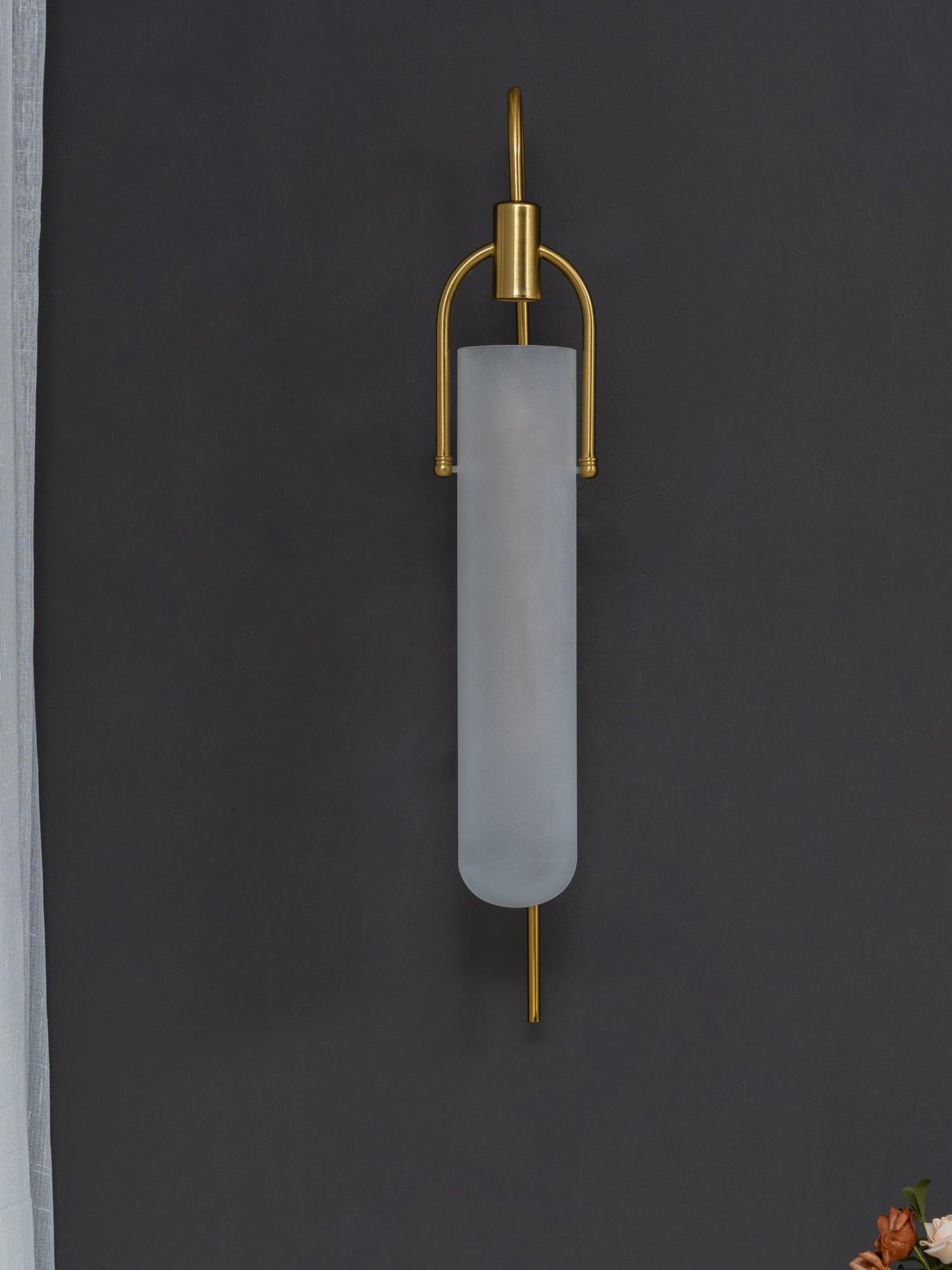 Lustra Wall Lamp Arc Glass Modern-Neutral Decor