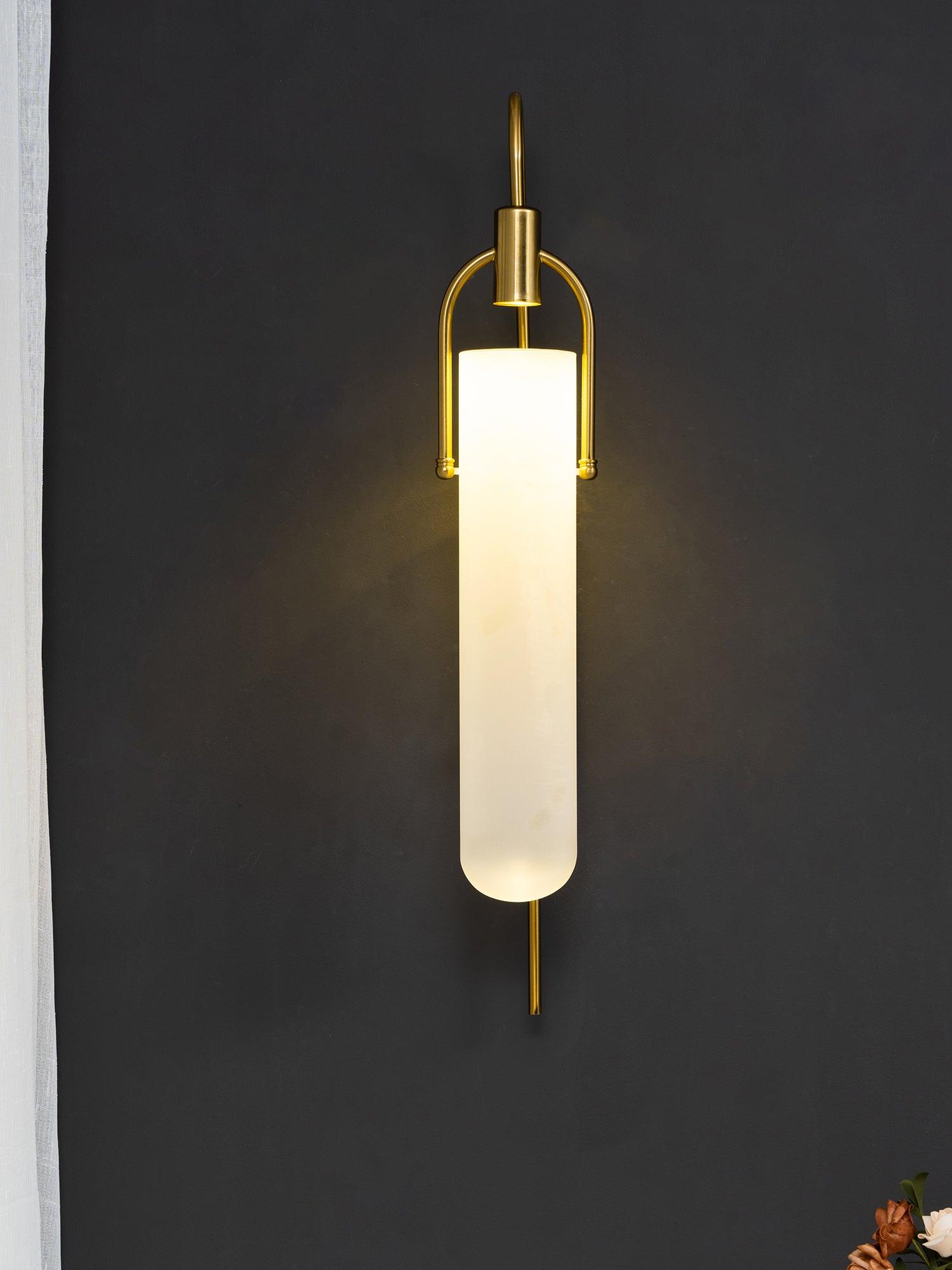Lustra Wall Lamp Arc Glass Modern-Neutral Decor