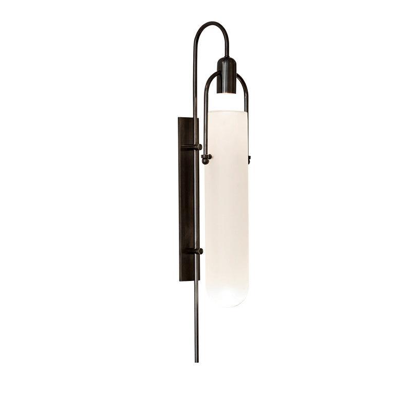 Lustra Wall Lamp Arc Glass Modern-Neutral Decor