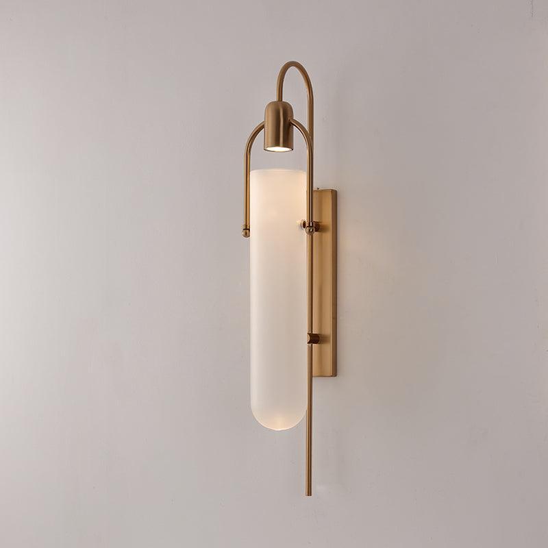 Lustra Wall Lamp Arc Glass Modern-Neutral Decor