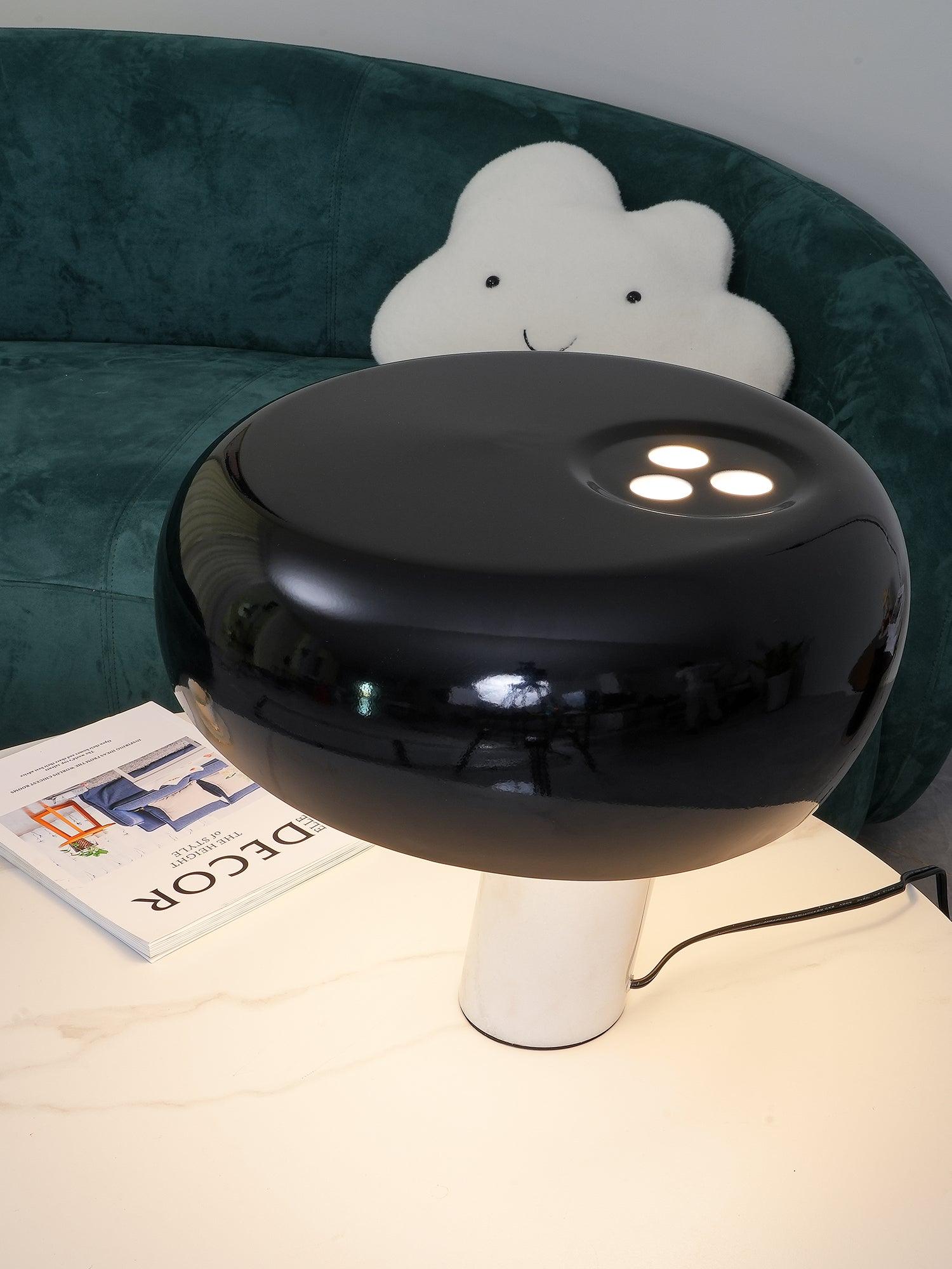 Nucleus Marble Table Lamp-Neutral Decor