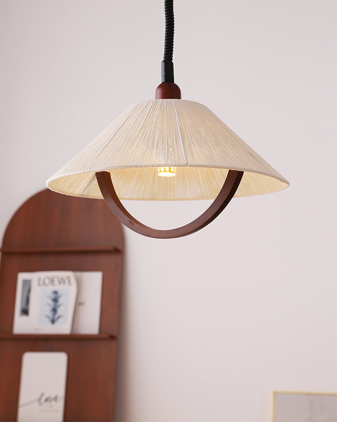 Syraeen Premium Nordic Art Wood Pendant Lamp-Neutral Decor