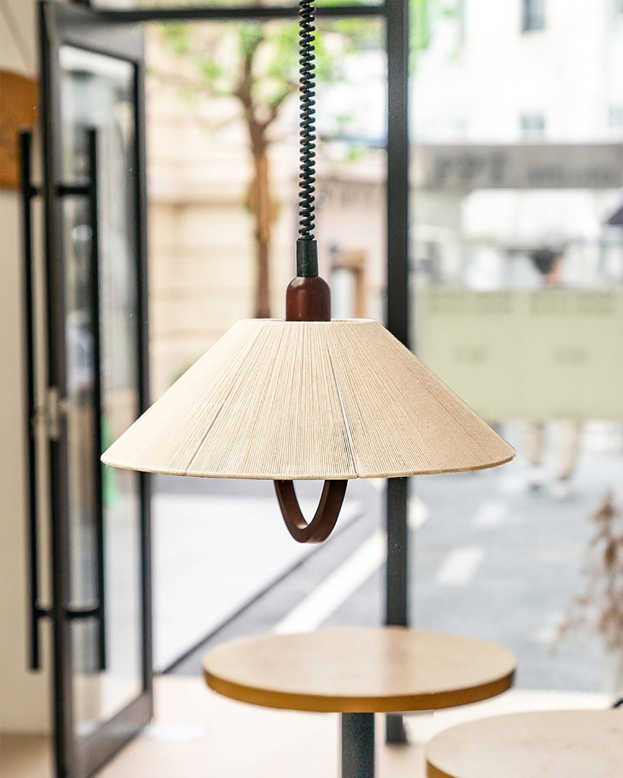 Syraeen Premium Nordic Art Wood Pendant Lamp-Neutral Decor