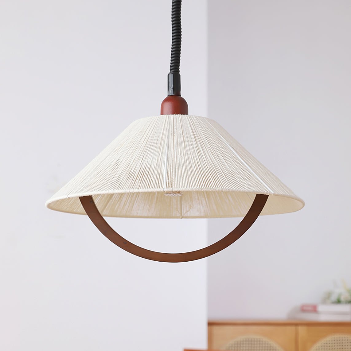 Syraeen Premium Nordic Art Wood Pendant Lamp-Neutral Decor