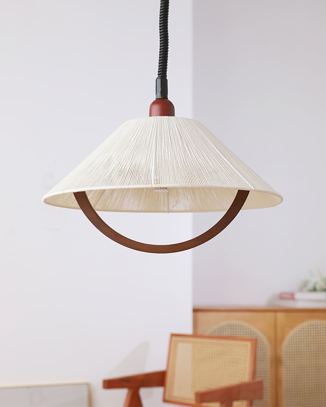 Syraeen Premium Nordic Art Wood Pendant Lamp-Neutral Decor